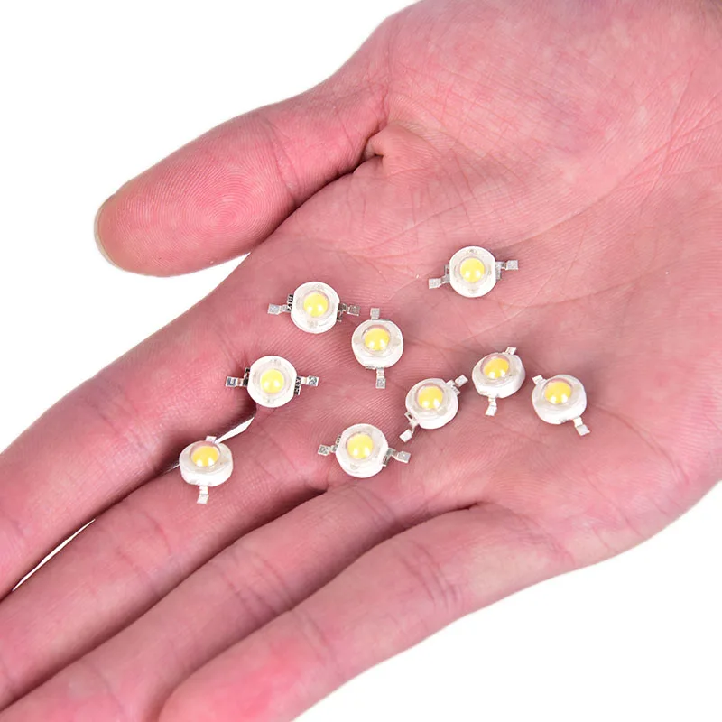 

10pcs 1W 3.2V High-Power LED Lamp Bulb Diodes Highlighting Lights Bead High Power Lamp Beads