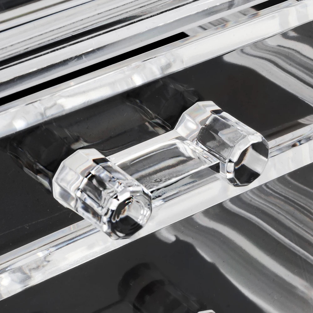 

Acrylic Cosmetics Storage Rack with 11 Drawers Transparent
