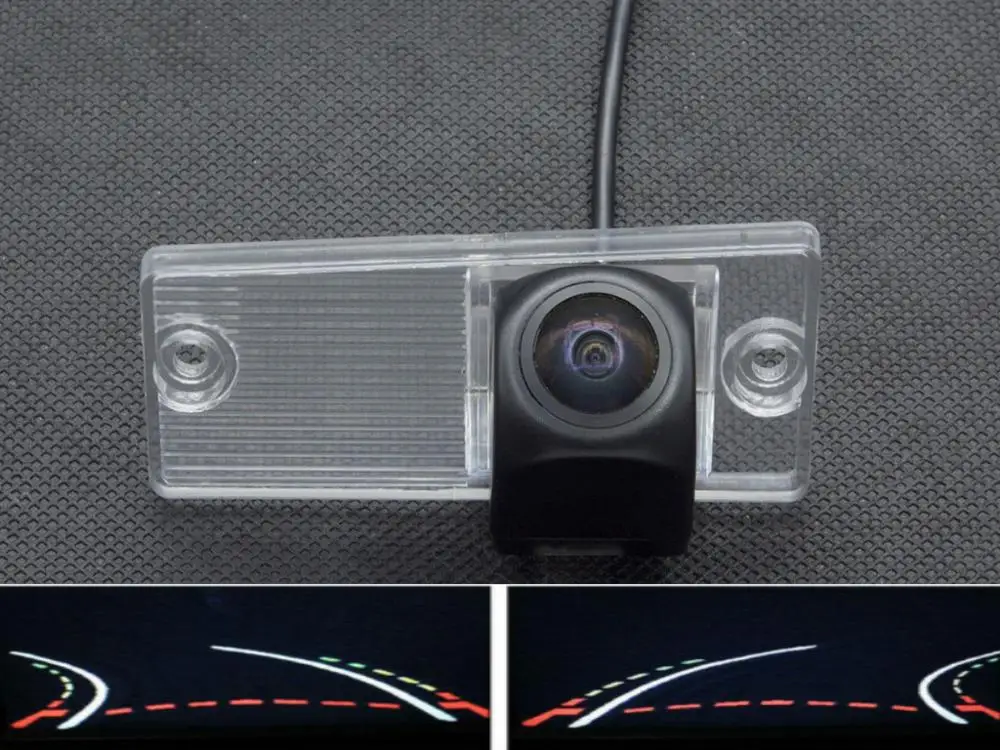 

Fisheye Car Rear View Camera Trajectory Tracks Reverse Camera For Kia Cerato RIO 2003 2004 2005 2006 2007 2008 2009 2010 2012