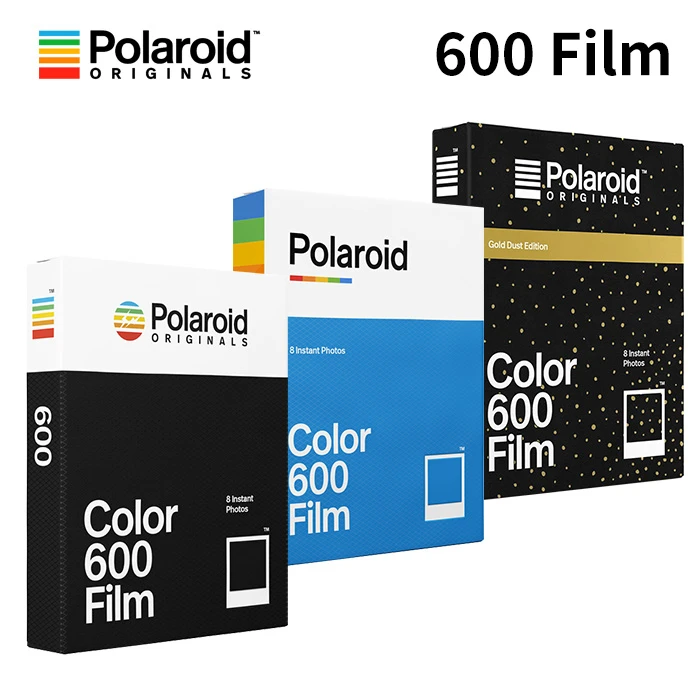 Пленка Polaroid Originals Instant 600 цвет черный белый для камеры Onestep2 Plus Instax SLR680 636 637 640 660