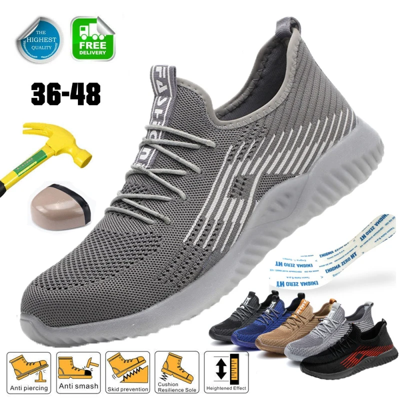 Защитная обувь с металлическим носком для мужчин неуклонная неразрушаемая Ryder