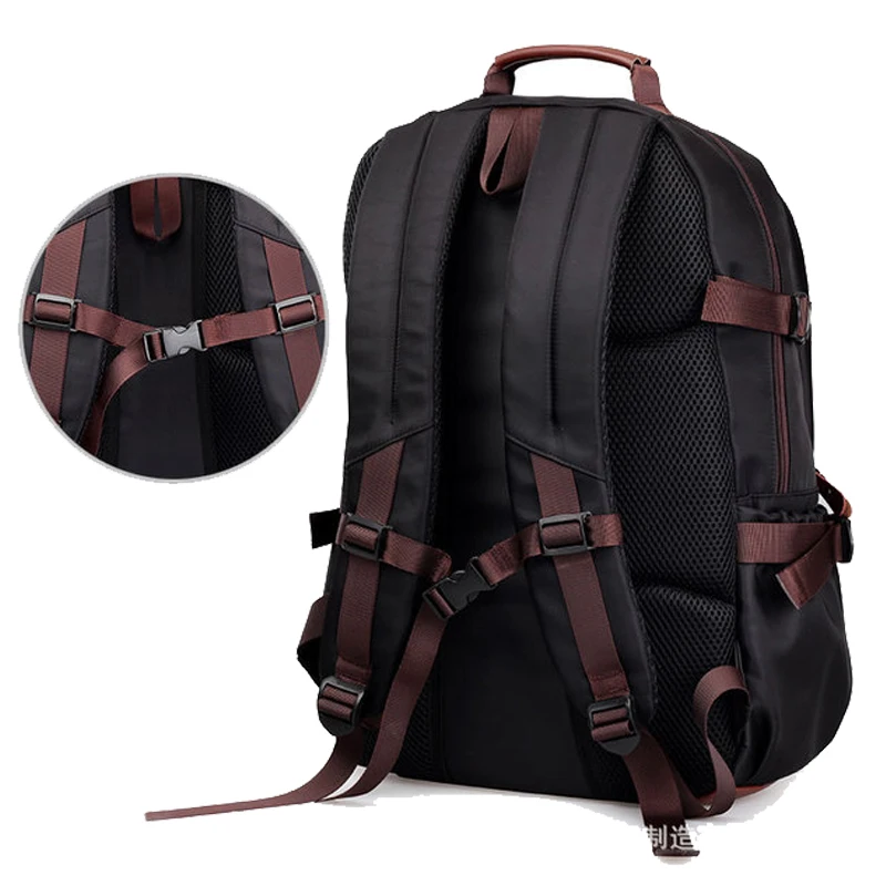 Chuwanglin Male laptop backpack vintage 18" travel backpacks fashion waterproof school backpacks men's bookbag mochila S82208