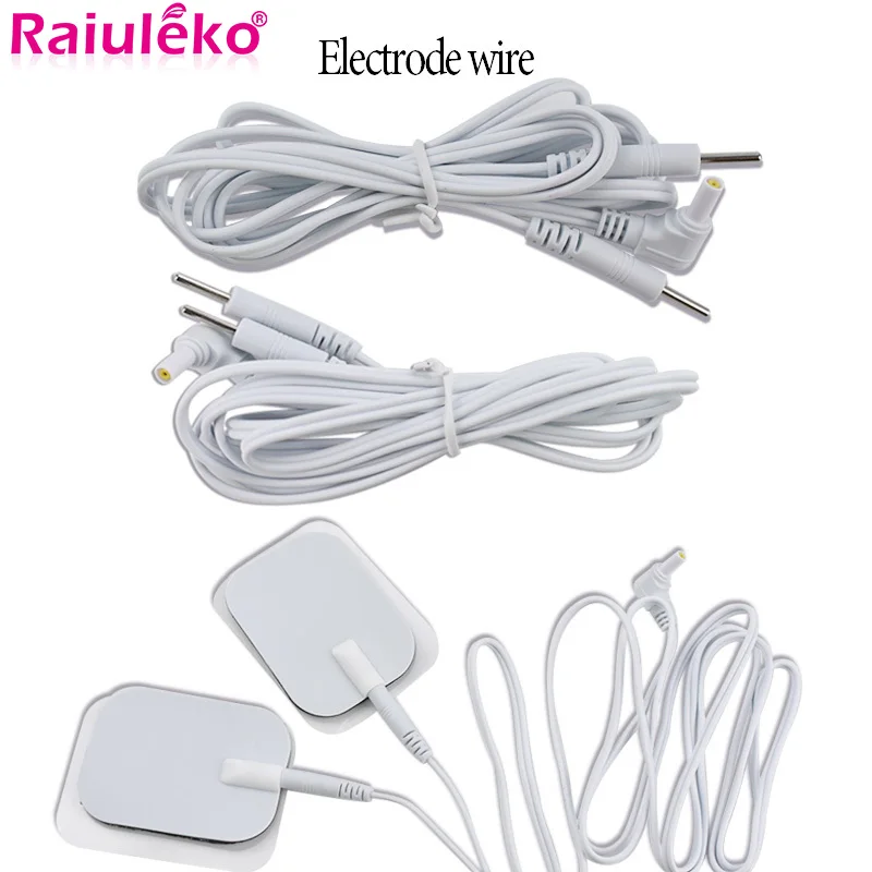 2 предмета электрод свинцовые провода соединительные кабели для электродные