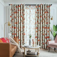 modern blackout curtains hand painted pattern for living room window bedroom shading ready made finished drapes blinds b 2jl496
