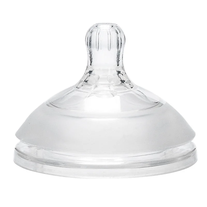 

6.3cm ultra wide caliber food grade silicone nipple baby breast milk real nipple multiple models baby bottle