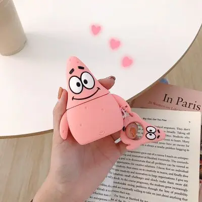 V-58 Смайлик авокадо брелок силиконовый чехол для Apple Airpods 1 2 аксессуары чехол Защитный чехол Сумка Коробка Чехол для наушников брелок - Цвет: V-58