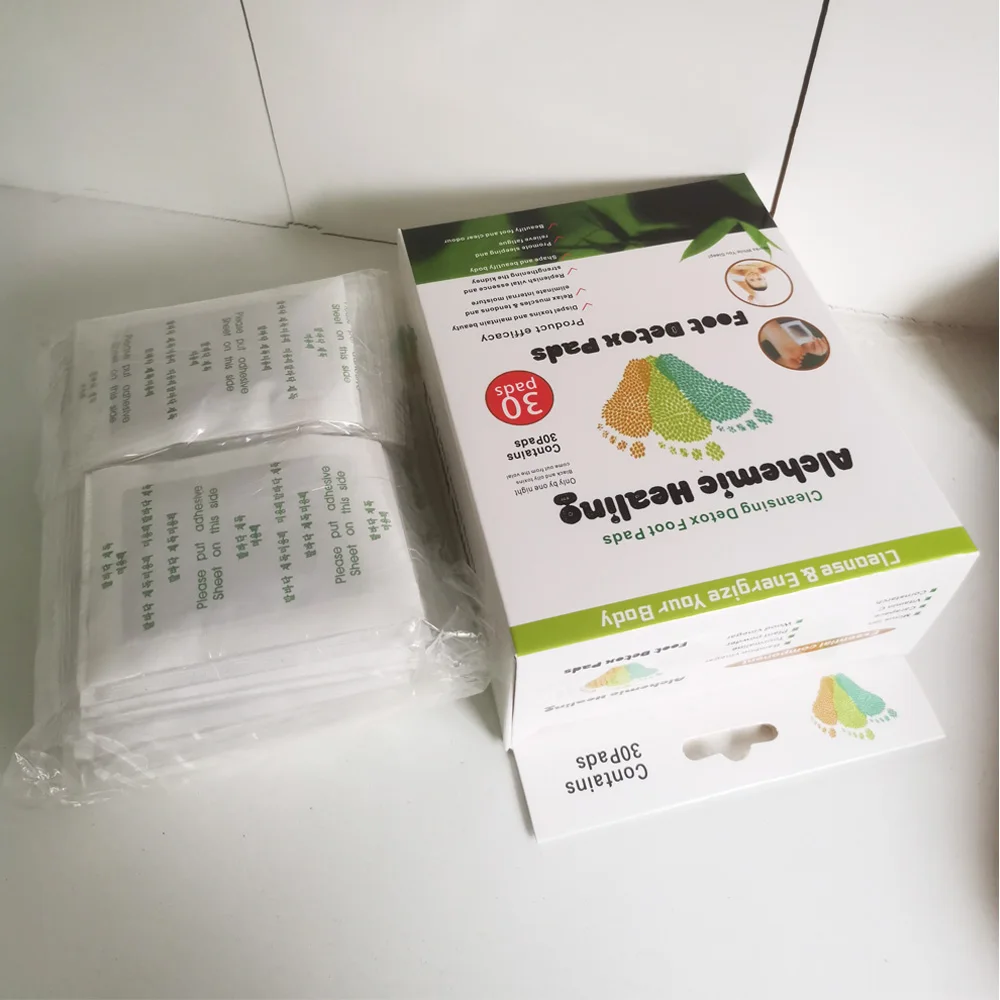 Прямая поставка Детокс пластырь Kinoki для ног бамбуковые накладки пластыри с