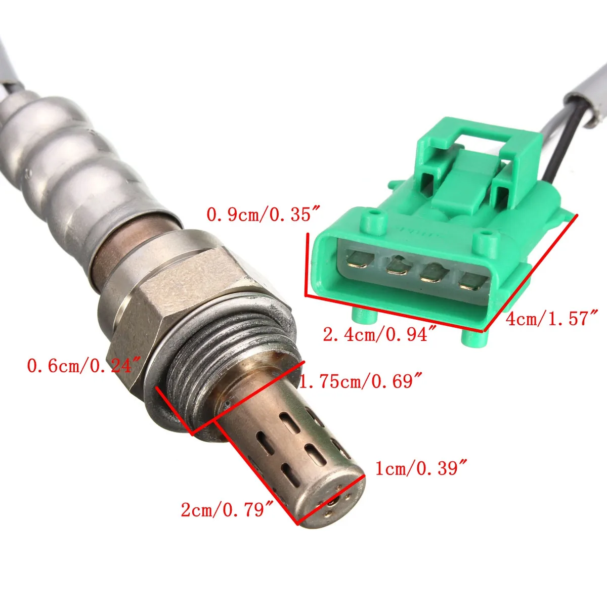 

4 Pin Oxygen O2 Lambda Probe Sensor For Peugeot CC SW 106 206 207 306 406 407 1.6L 96368765