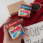 3D Uutella шоколад палец печенья Мягкий силиконовый чехол Беспроводной наушники крышка гарнитура защитный Беспроводной для AirPods 2 pro