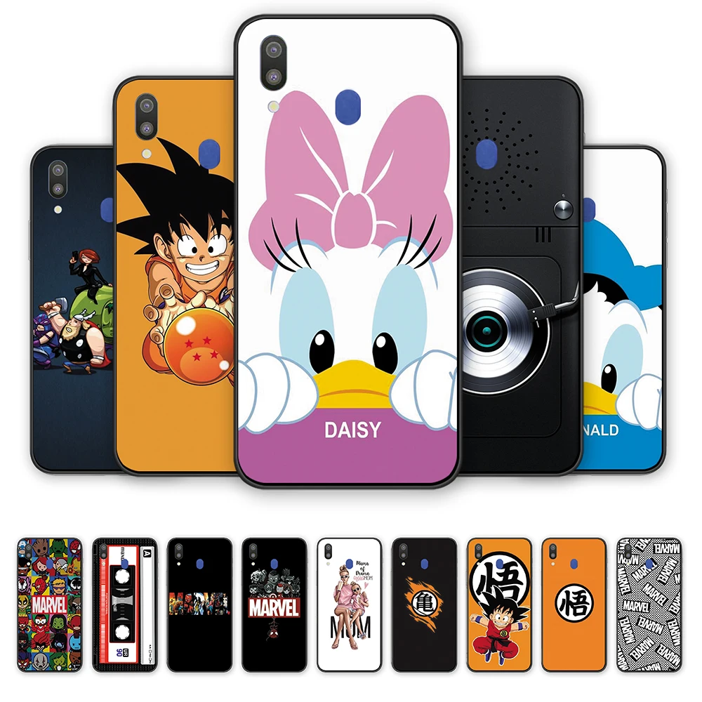 Силиконовый чехол для телефона из ТПУ с изображением Мстителей Marvel samsung M10 M20 Mom baby