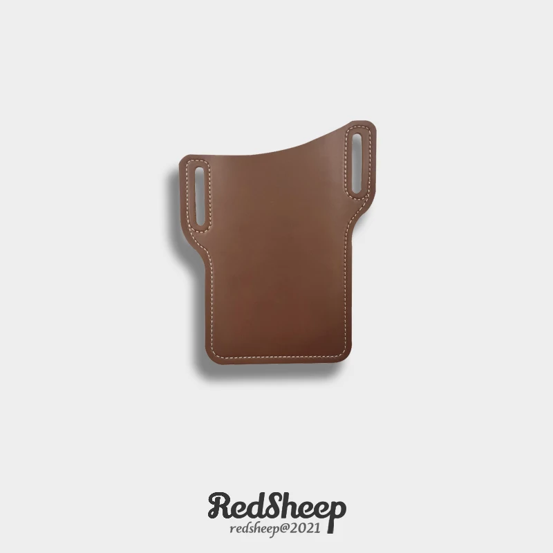 

Сумка-Кобура мужская из натуральной кожи, винтажная, мобильный телефон