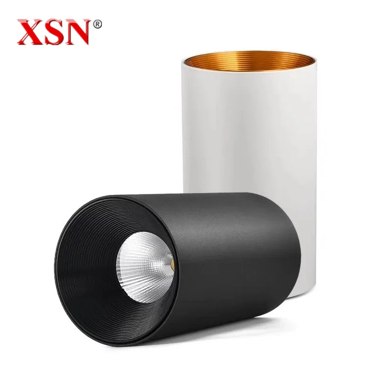 Приглушаемый светодиодный круглый потолочный светильник COB 10 Вт 12 15 20 110/220 В