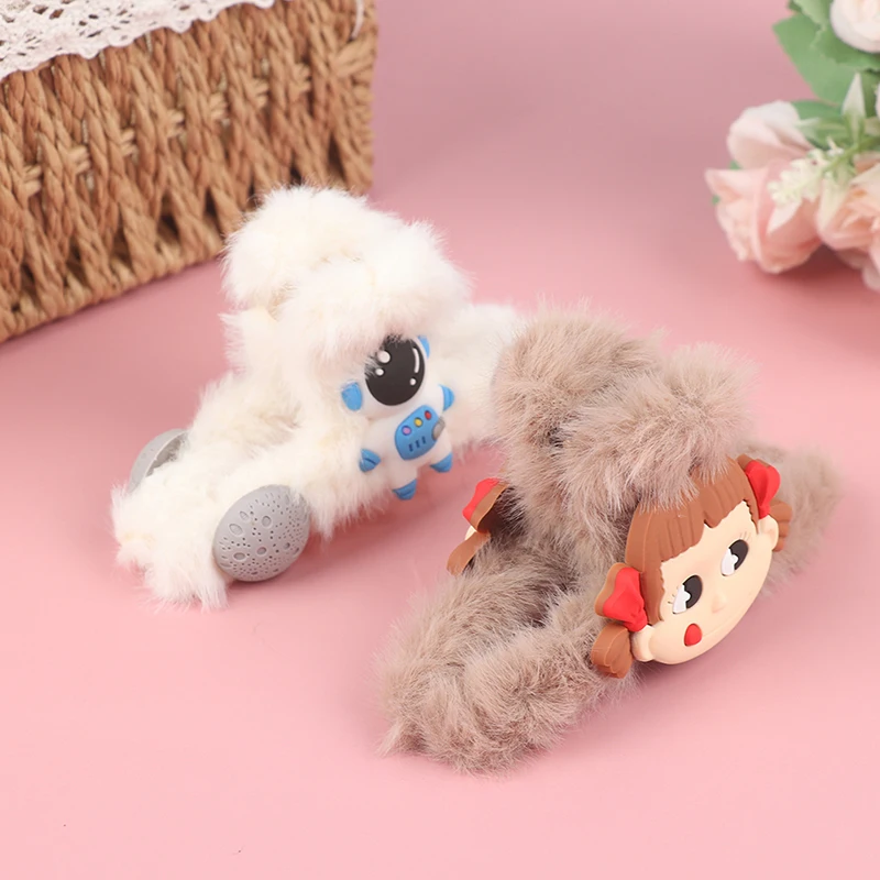 Winter Women Girls Cute Colorful Hair Claws Sweet Holder Headband Clip Hairpin Fashion Accessories |