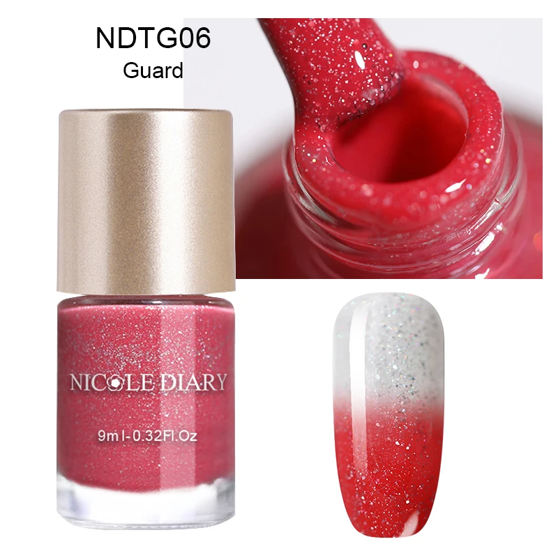 NDTG06 NICOLE DIARY лак для ногтей хамелеон голографический переливающийся флаконы блестки лак для ногтей лак маникюр дизайн ногтей - Цвет: NDTG06