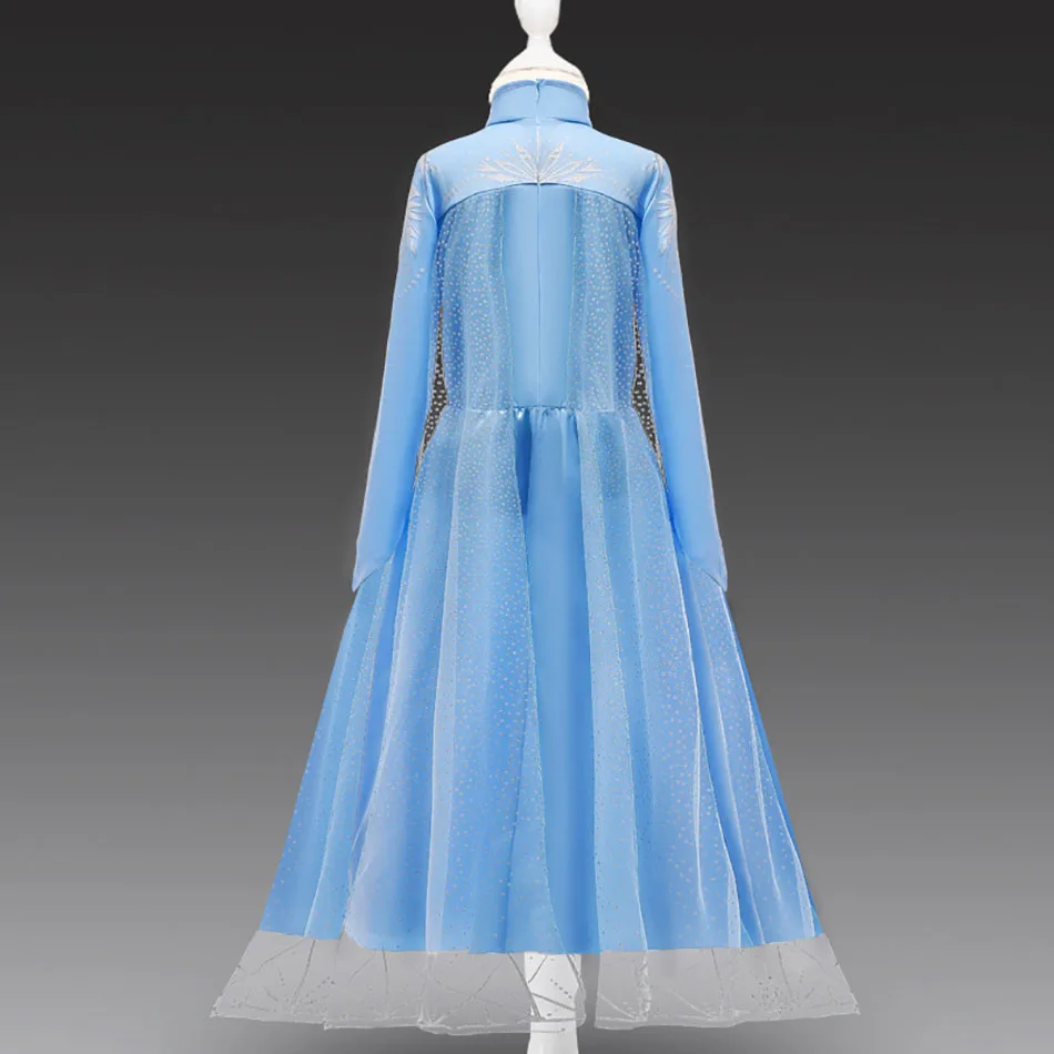 Костюм принцессы Эльзы для косплея из мультфильма Снежная королева |