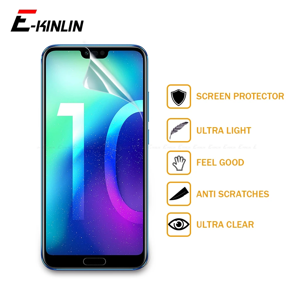 2 шт. HD прозрачная защитная пленка для экрана мягкая нано защиты от взрыва HuaWei Honor
