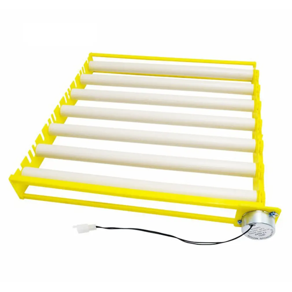 

Plastic Eggs Incubator Accessories Durable Rotary Automatic Roller Pattern Egg Turner Tray Household Egg Tray