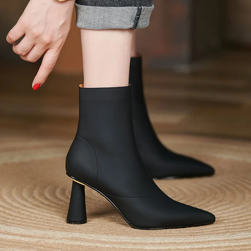 Женские ботинки-носки сезон весна 2021 лидер продаж новые женские ботинки с острым