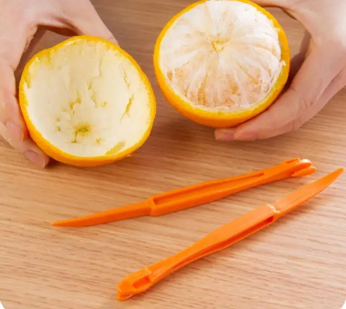 2 шт./упак. Лидер продаж Творческий длинный сегмент оранжевого цвета очистки