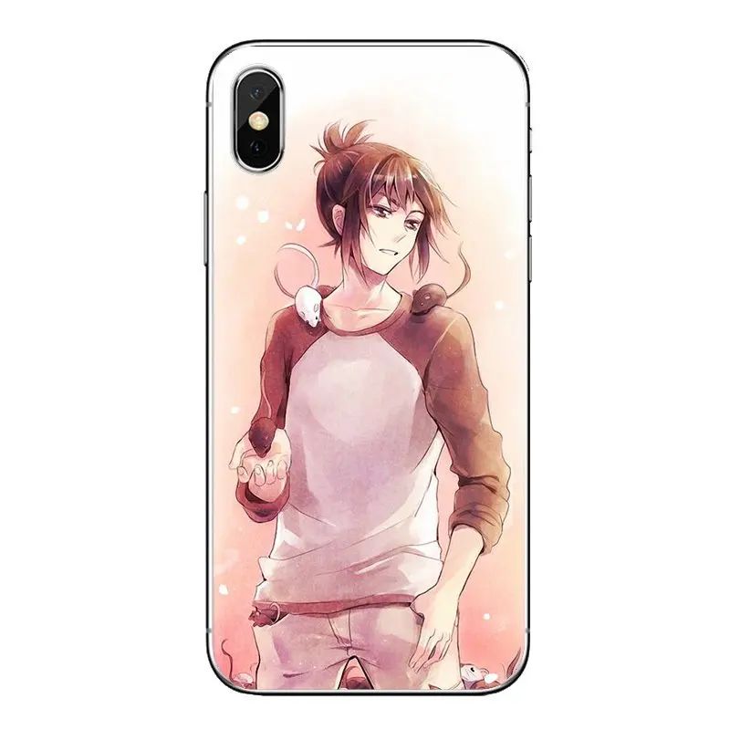 NO.6 Nezumi x Shion NezuShi Gotta Soft Case Covers For Huawei Nova 2 3 2i 3i Y6 Y7 Y9 Prime Pro GR3 GR5 2017 2018 2019 Y5II Y6II |