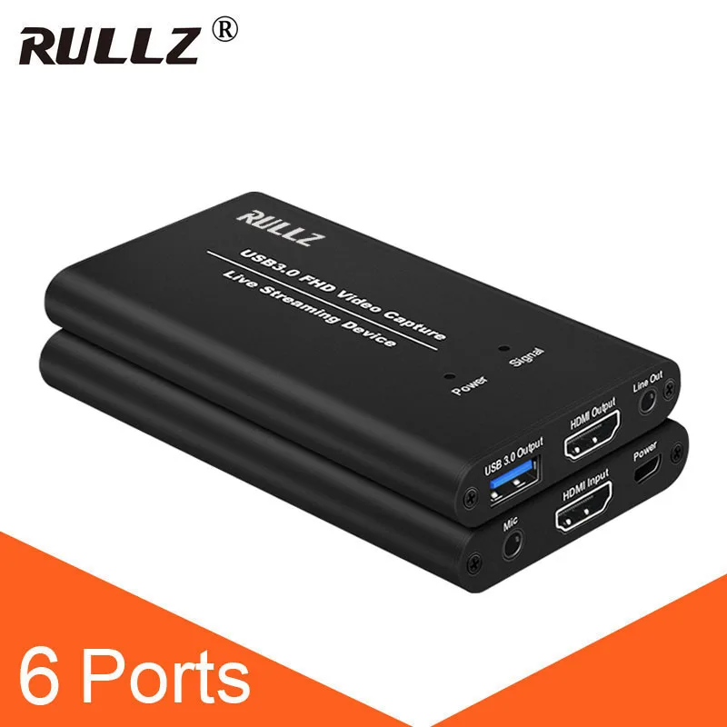 USB3.0 HDMI к USB 3 0 4K 1080P 60fps видео Захват карты телефон игра ТВ шоу STB запись коробка PC