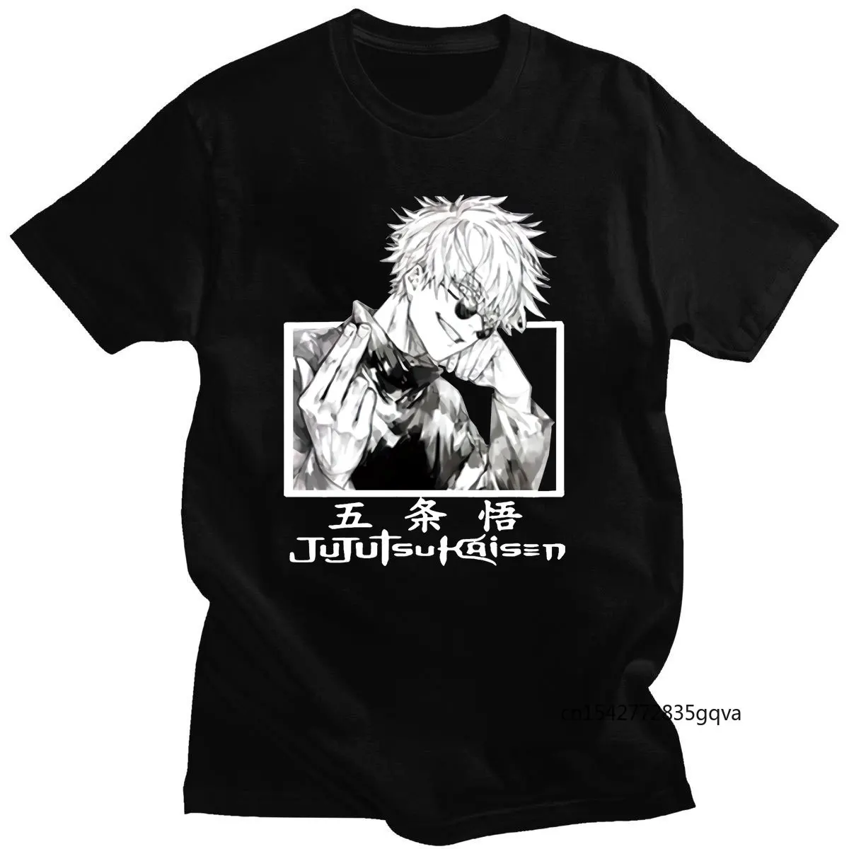 

2021 Hot Sale Jujutsu Kaisen Fashion T-Shirts Printed High Quality Casual Clothing Comfortable Hip-pop Four Seasons Streetwears