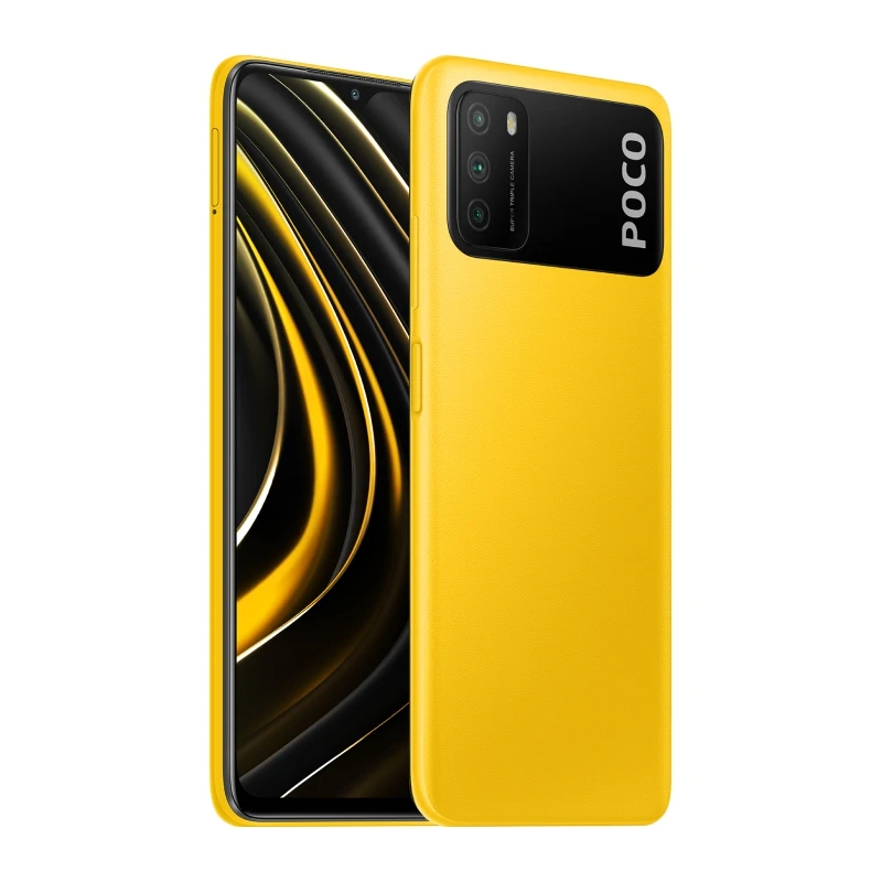 Смартфон Poco M3 4+64GB/ Камера 48Мр/6000мAh/ [Доставка от 2 дней Ростест Официальная