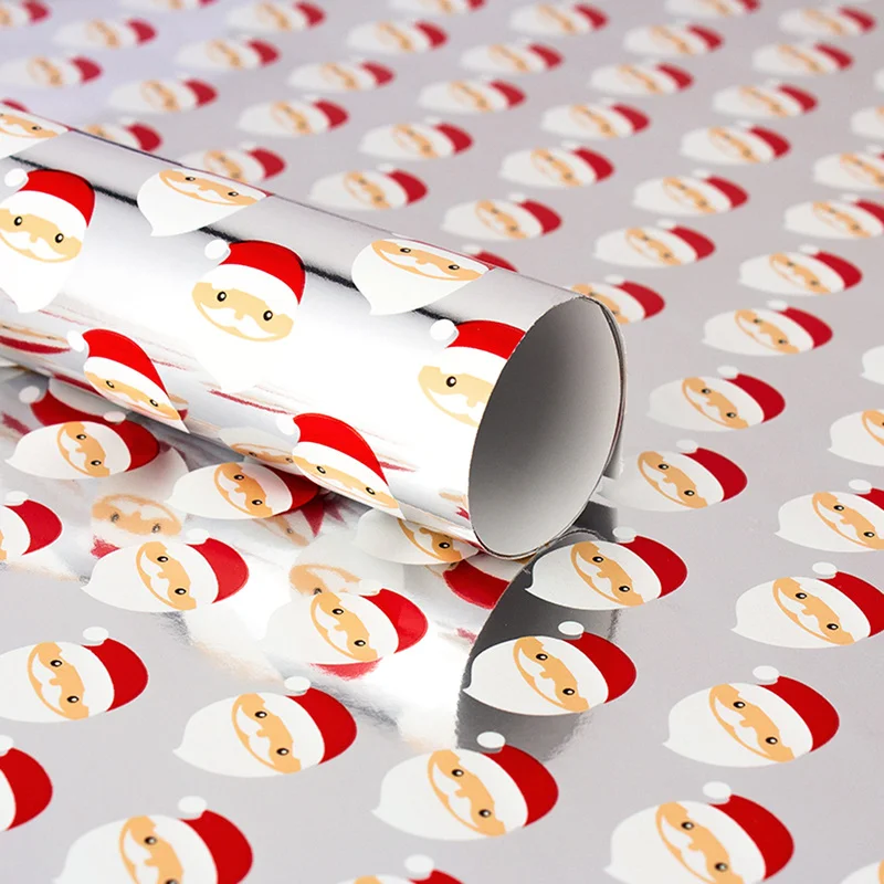 6 шт. напечатанная подарочная упаковка крафт бумага Цветочная оберточная рулон