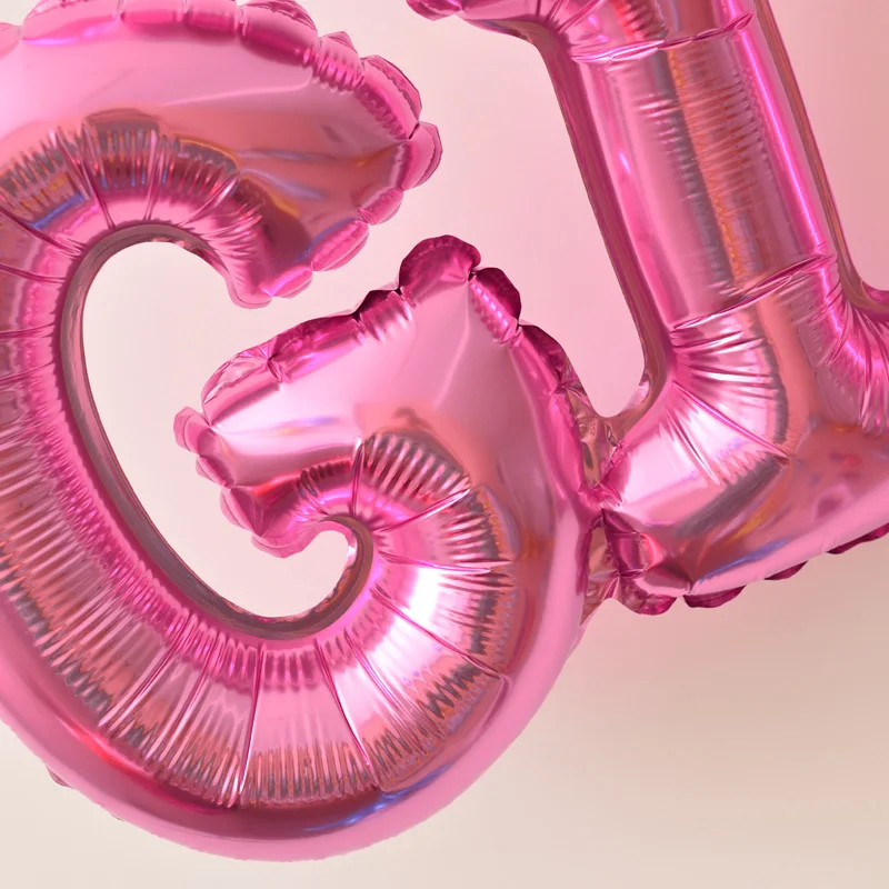 Воздушные шары из фольги с надписью Boy для девочек вечерние воздушные на день