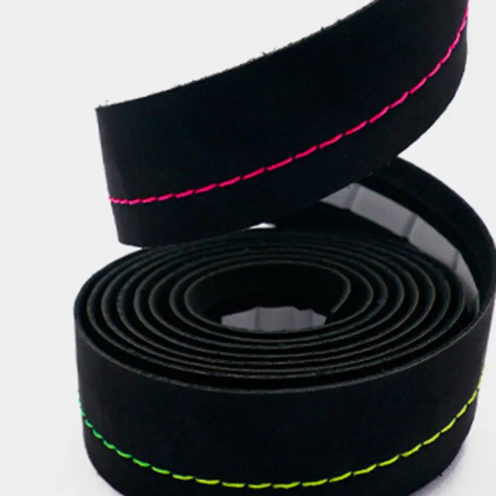 

2Pcs Handlebar Strap High-elastic Shock-absorbing EVA Non-slip Handlebar Tape for MTB Bicycle Lightweight Handle Bar Wrap Tape
