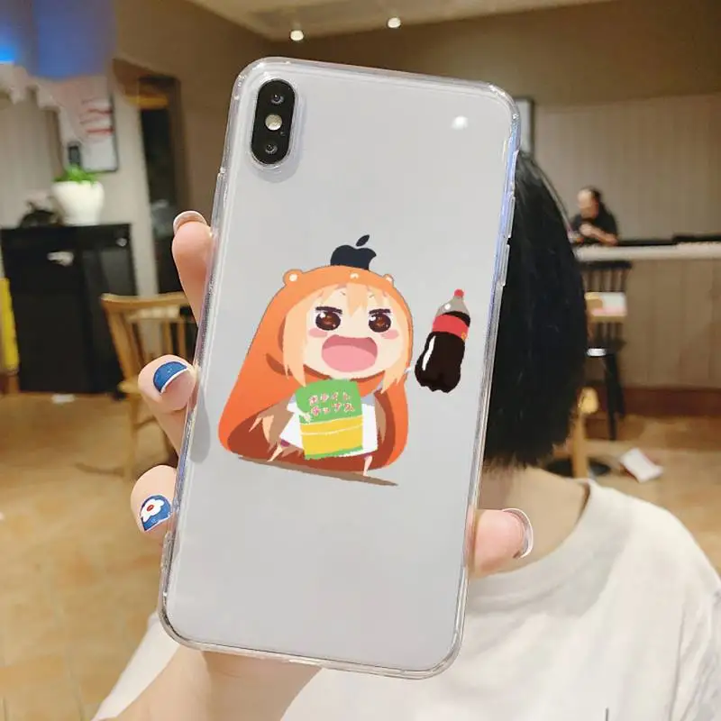 

Umaru chan Anime Doma Umaru cute Phone Case Transparent soft For iphone 5 5s 5c se 6 6s 7 8 11 12 plus mini x xs xr pro max