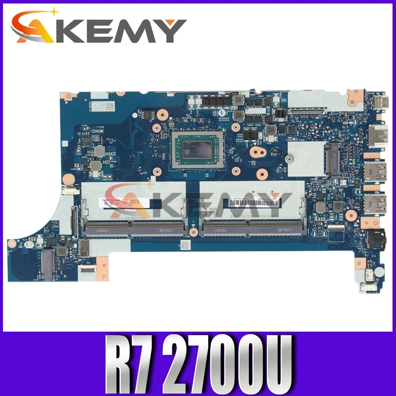 

Материнская плата Akemy для ноутбука Lenovo ThinkPad E485 E585 EE485 EE585 NMB531, процессор AMD R7 2700U для тестирования, 100% рабочий, FRU01LW788 01LW791