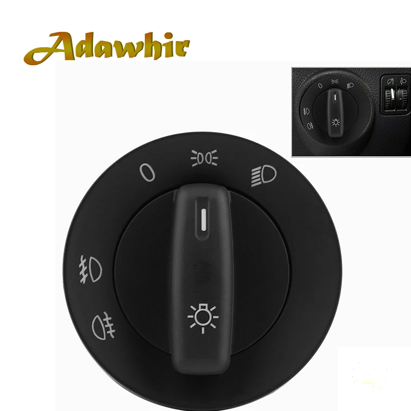 Переключатель фар переключатель противотуманной фары для VW Caddy III Touran Jetta Golf V VI 5 6