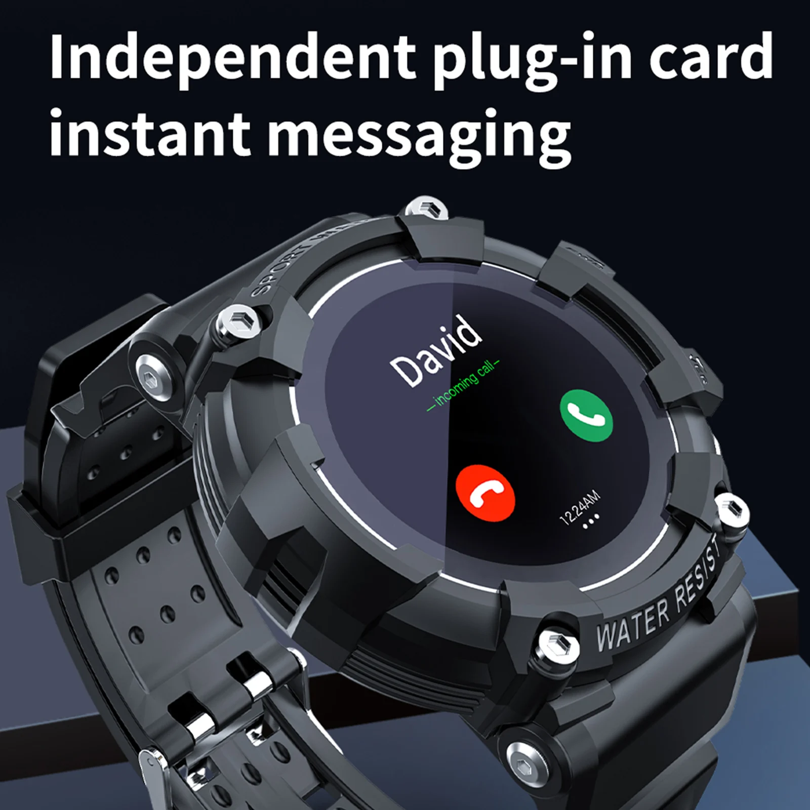 Смарт часы LOKMAT SKY для мужчин и женщин водонепроницаемые спортивные умные 3 метра 4G