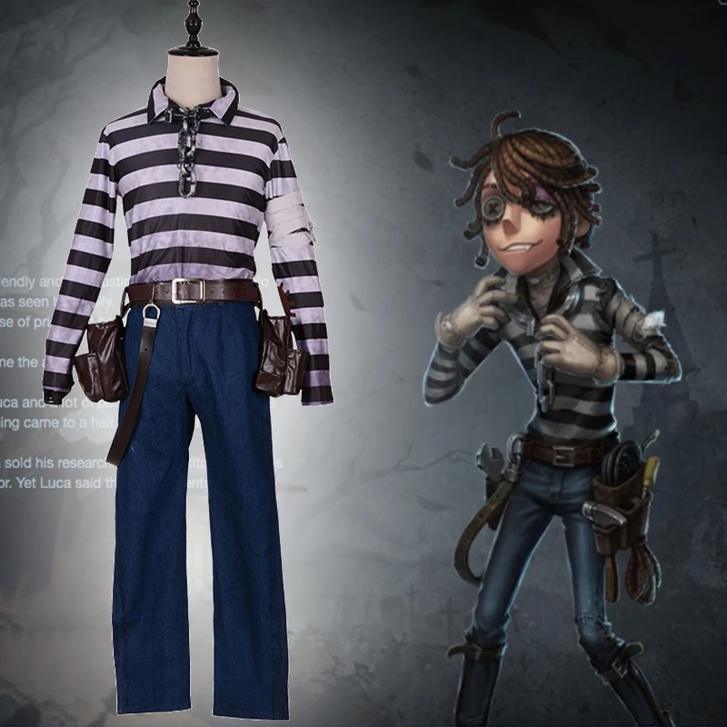 Костюм для косплея персонажа из игры V костюм заключенного Луки бальса выживания