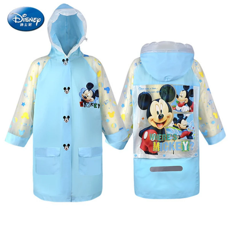 Детский плащ Минни Микки Маус милый непроницаемый детский пончо для мальчиков и