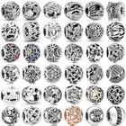 Ракушки и сердца с морскими звездами, корень семейного дерева, сотовая звезда мира, Очаровательная звезда, браслет pandora, DIY ювелирные изделия