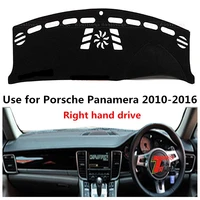 taijs factory simple polyester fibre car dashboard cover for porsche panamera 2010 2011 2012 2013 2014 20152016 right hand drive