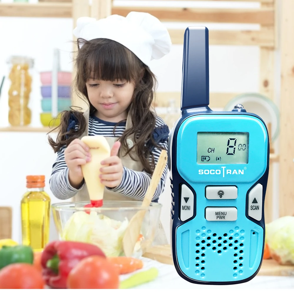 Детские иди и болтай Walkie Talkie “иди Рождественский подарок мини дети радио PMR446