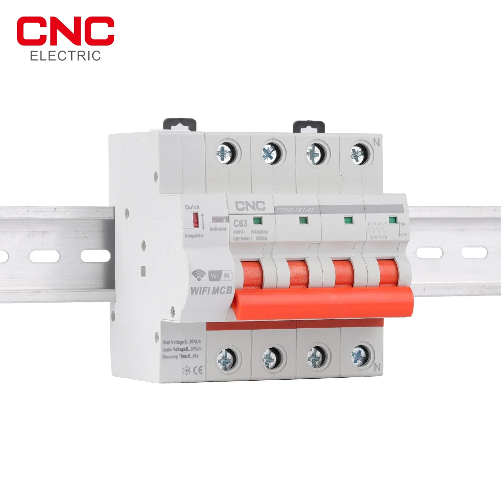 CNC Din Rail Tuya WIFI Circuit таймер выключателя дистанционное управление через приложение