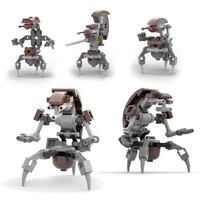 moc space war droideka destroyer droidals dwarf spider sealed imperial clone at dp walker mini building block toy for children