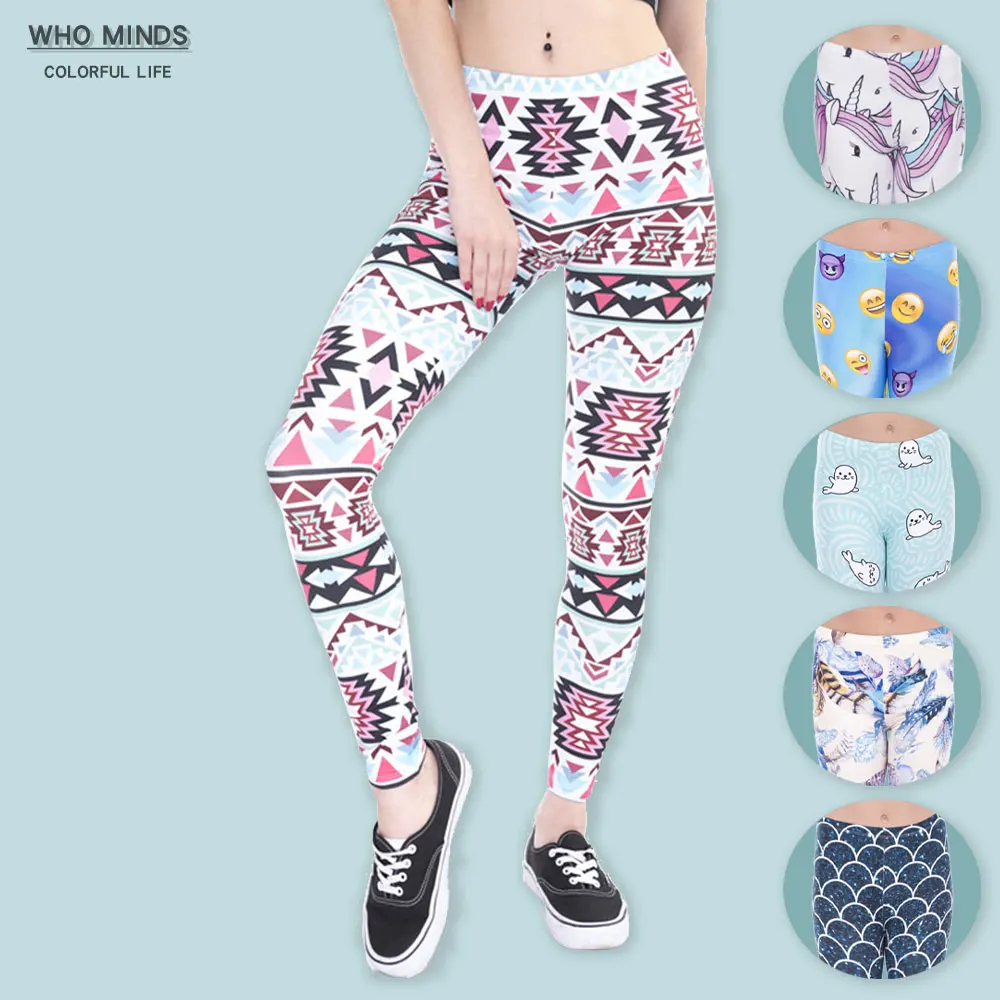 Новинка В стиле ретро ацтекском антицеллюлитный пикантные Высокая Талия Леггинсы эластичность пуш ап