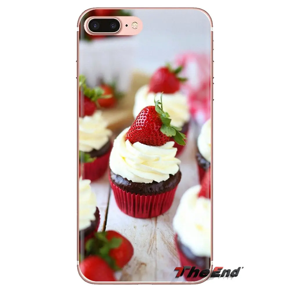 Для samsung Galaxy S2 S3 S4 S5 MINI S6 S7 edge S8 S9 Plus Note 2 3 4 5 8 Coque Fundas Chocolate Nutella Cherry чехол для