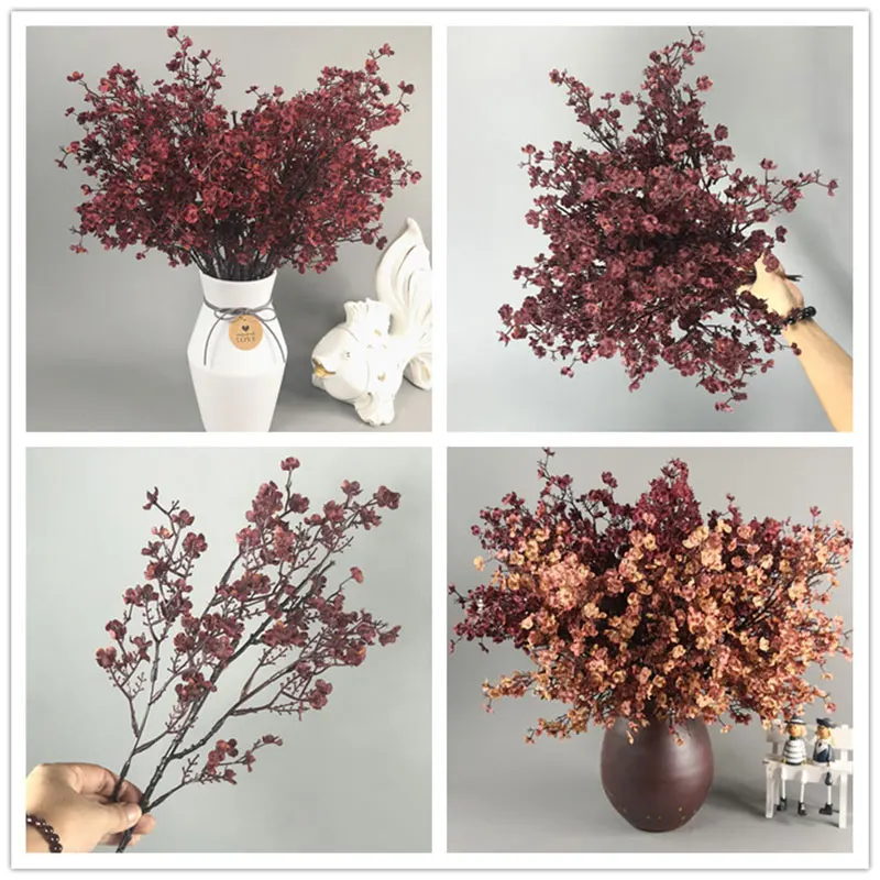 Домашний декор Свадебный букет невесты Европейский имитация Гипсофилы