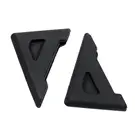 2 шт., силиконовые накладки на углы автомобильной двери, угол 90 градусов