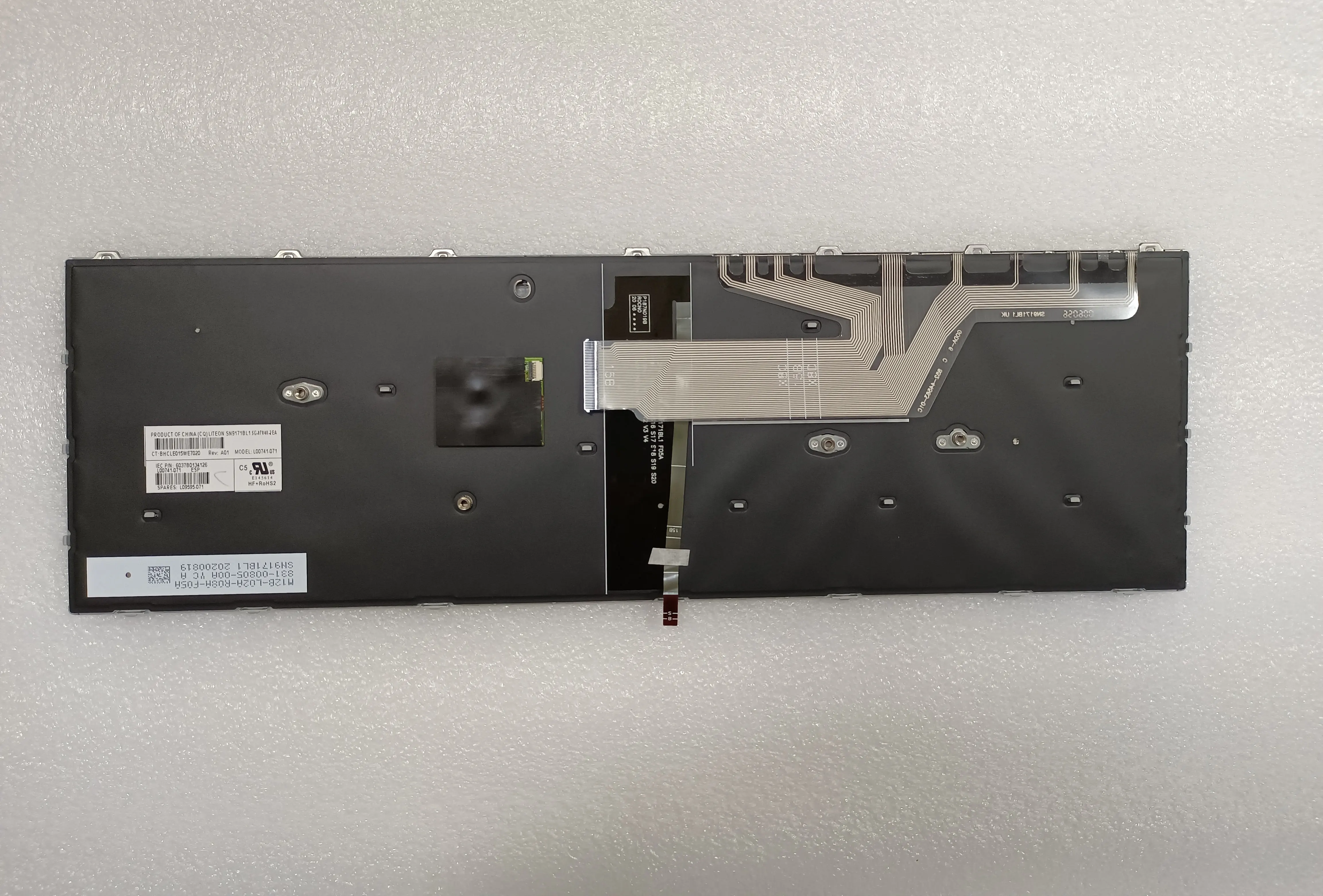 Оригинальная новая испанская клавиатура для ноутбука HP Probook 650 G4 G5 SN9171BL SG-87840-2EA