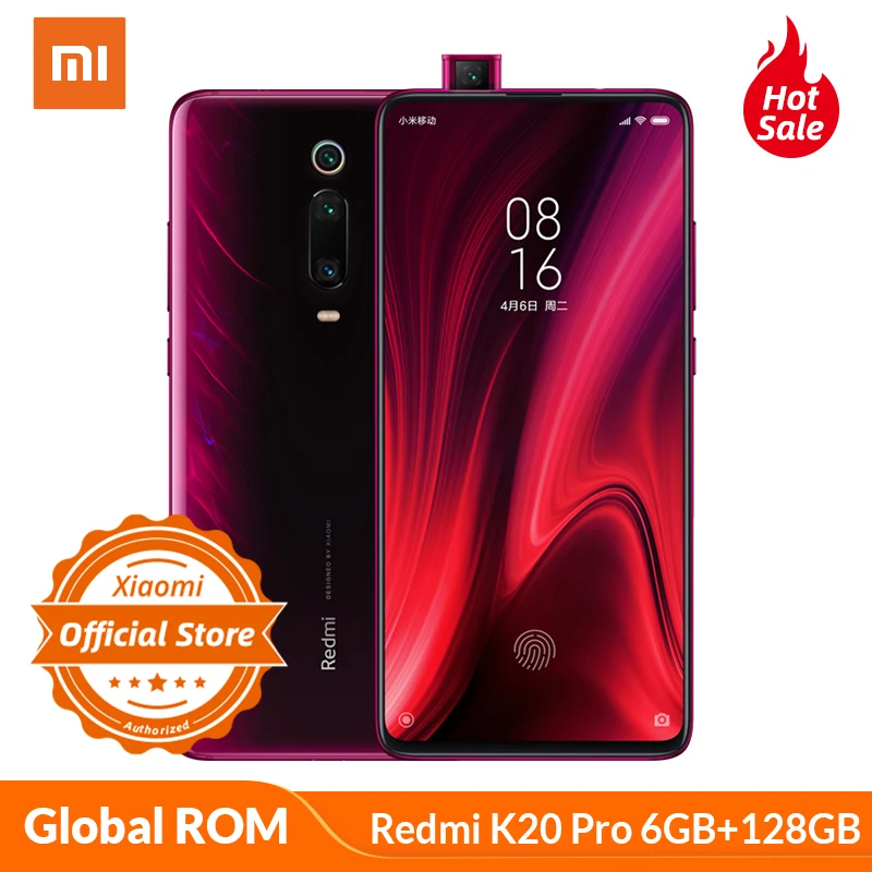 Смартфон Xiaomi Redmi K20 Pro с глобальной ПЗУ 6 ГБ 128 Восьмиядерный процессор Snapdragon 855 39