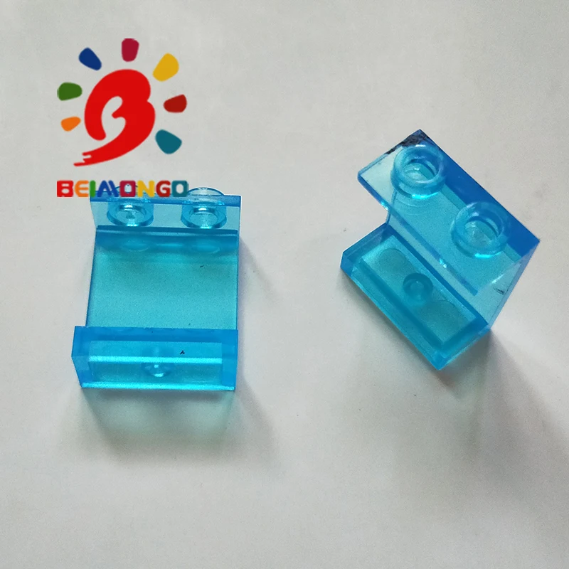 Бесплатная доставка! BEIMONGO строительные блоки MOC элемент стены 1x2x2 окна 50 шт DIY