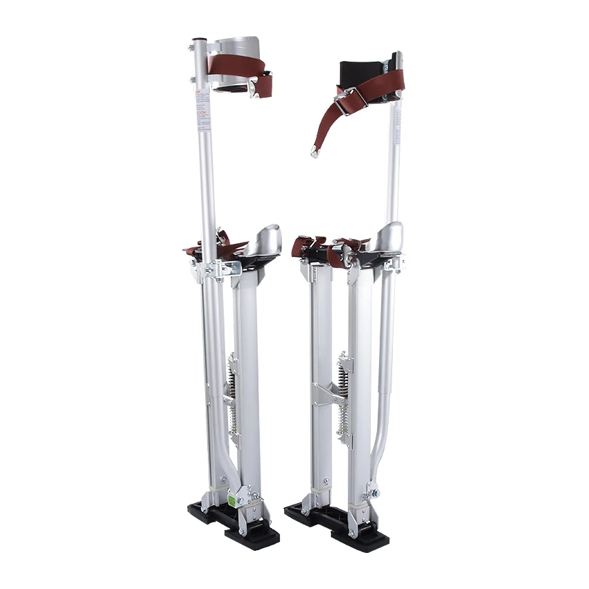 2"-40" Регулируемый Профессиональный алюминиевый штукатурный Stilt лестница Гипсокартон Штукатурки сценический реквизит интерьерная декоративная стойка
