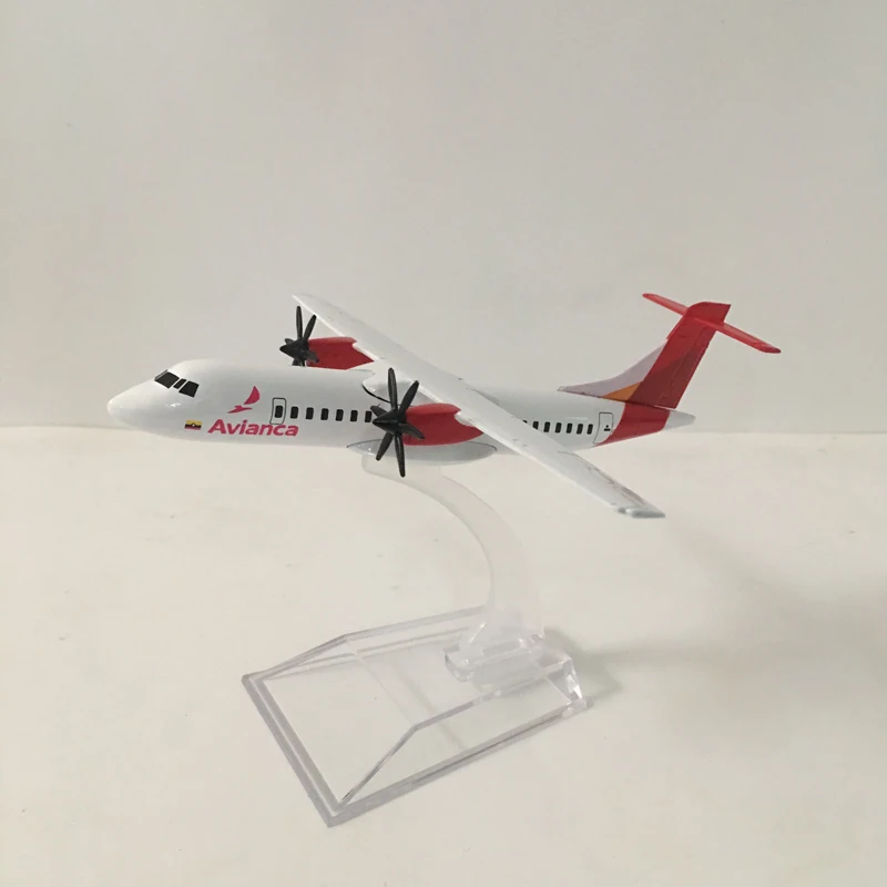 JASON TUTU модель самолета Модель 16 см Колумбия авиа ATR 600 Литые металлические